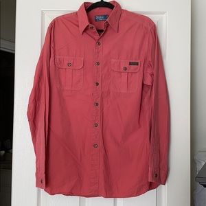 Polo by Ralph Lauren Dark Salmon Button Down